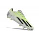 adidas X Crazyfast Strung + FG Chaussure Gris Citron Lucide 