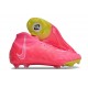 Nike Phantom Luna Elite FG Crampon de Foot Rose Jaune