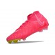 Nike Phantom Luna Elite FG Crampon de Foot Rose Jaune