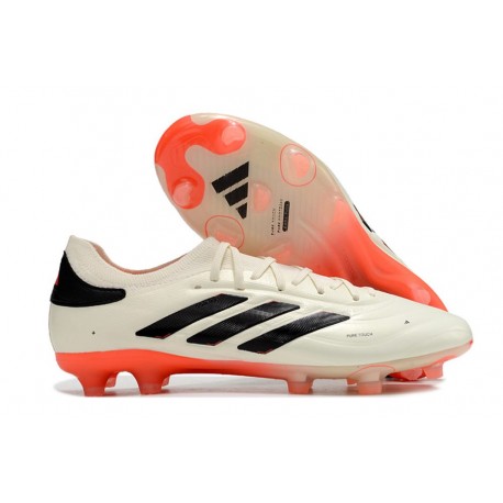 adidas Copa Pure 2+ Elite FG Neuf Heatspawn - Blanc Orange
