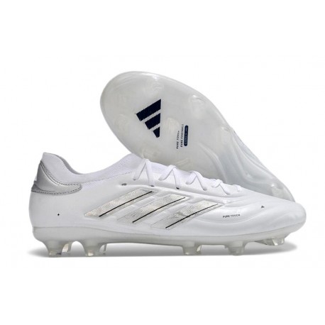 adidas Copa Pure 2+ Elite FG Blanc Blanc Argent Mét