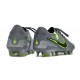 Crampon de Foot Nike Tiempo Legend X Elite FG Gris Noir Vert