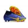 Nike Zoom Mercurial Superfly 9 Elite FG Violet Jaune