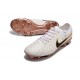 Crampon de Foot Nike Tiempo Legend X Elite FG Blanc Or Noir