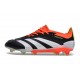 Crampon adidas Predator Elite FG Noir Banc Rouge Solaire