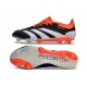 Crampon adidas Predator Elite FG Noir Banc Rouge Solaire