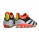 Crampon adidas Predator Elite FG Noir Banc Rouge Solaire