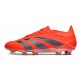 Crampon adidas Predator Elite FG Rouge Noir Jaune 
