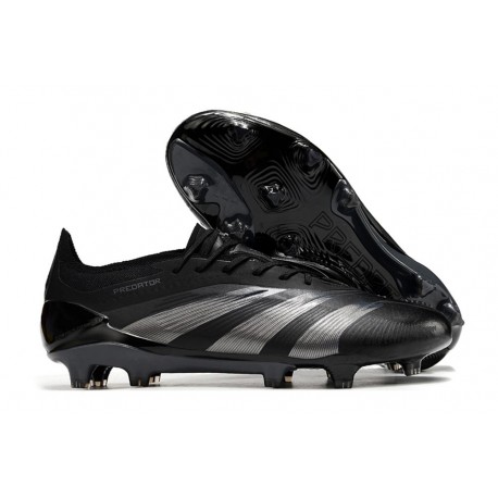 Crampon adidas Predator Elite FG Nightstrike Pack Noir Carbone