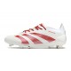 Crampon adidas Predator Elite FG Blanc Rouge