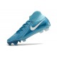 Chaussure Nike Phantom Luna 2 Elite FG Bleu Blanc