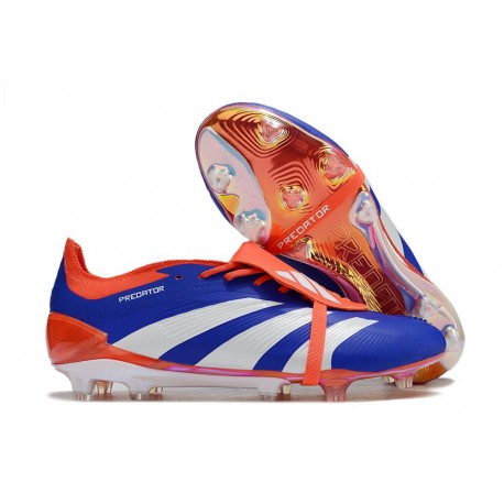adidas Predator Elite Tongue FG Bleu Blanc Rouge