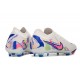 Nike Phantom Luna II Elite Low FG Blanc Rose Bleu