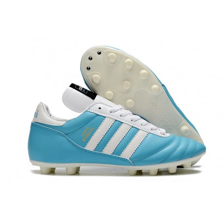 adidas Copa Mundial FG Argentine - Bleu Ciel Blanc ÉDITION LIMITÉE