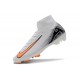 Nike Air Zoom Mercurial Superfly X Elite FG Blanc Orange Noir