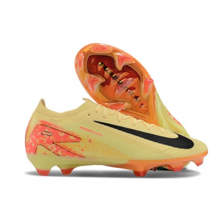 Crampon Nike Zoom Mercurial Vapor 16 Elite FG Jaune Orange