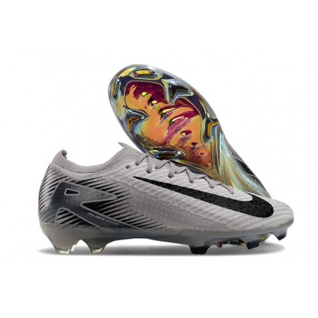 Crampon Nike Zoom Mercurial Vapor 16 Elite FG Gris Noir