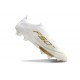 Chaussures adidas F50+ Sans Lacets FG Day Spark - Blanc Doré Blanc