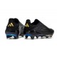 Chaussures de football adidas F50+ Sans Lacets FG Dark Spark - Noir Argenté Doré