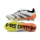Adidas Predator Elite Fold-over Tongue FG Blanc Noir Orange