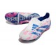 Adidas Predator Elite Fold-over Tongue FG Blanc Bleu Rose