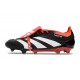Adidas Predator Elite Fold-over Tongue FG Noir Blanc Rouge Solaire