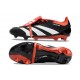 Adidas Predator Elite Fold-over Tongue FG Noir Blanc Rouge Solaire