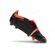 Adidas Predator Elite Fold-over Tongue FG Noir Blanc Rouge Solaire