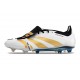 Adidas Predator Elite Fold-over Tongue FG Blanc Ftwr Or Métallique
