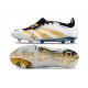 Adidas Predator Elite Fold-over Tongue FG Blanc Ftwr Or Métallique