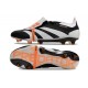 Adidas Predator Elite Fold-over Tongue FG Noir Blanc Orange