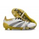 Adidas Predator Elite Fold-over Tongue FG Blanc Or Argent
