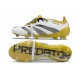 Adidas Predator Elite Fold-over Tongue FG Blanc Or Argent