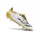 Adidas Predator Elite Fold-over Tongue FG Blanc Or Argent