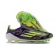 Adidas F50 Elite Sans Lacets FG Fast Reborn - Violet Blanc Lucid Lemon