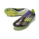 Adidas F50 Elite Sans Lacets FG Fast Reborn - Violet Blanc Lucid Lemon