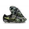 Crampon de Foot Nike Tiempo Legend X Elite FG Vert Noir