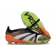 Adidas Predator Elite Fold-over Tongue FG Noir Blanc Orange Vert