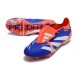 Adidas Predator Elite Fold-over Tongue FG Bleu Blanc Rouge