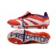 Adidas Predator Elite Fold-over Tongue FG Rouge Blanc