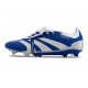 Adidas Predator Elite Fold-over Tongue FG Bleu Blanc