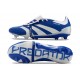 Adidas Predator Elite Fold-over Tongue FG Bleu Blanc