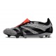 Adidas Predator Elite Fold-over Tongue FG Noir Gris Rouge