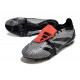 Adidas Predator Elite Fold-over Tongue FG Noir Gris Rouge