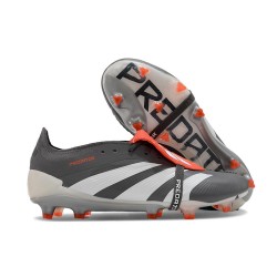 Adidas Predator Elite Fold-over Tongue FG Noir Blanc Rouge