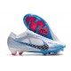 Crampon Nike Zoom Mercurial Vapor XV Elite FG Blanc Bleu