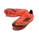 adidas Crampons de Foot F50+ Elite FG Turbo Noir Aurore Platin Métallique