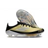 adidas Crampons de Foot F50+ Elite FG Doré Noir Blanc 
