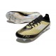 adidas Crampons de Foot F50+ Elite FG Doré Noir Blanc 