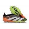 adidas Predator Elite Laceless FG Noir Blanc Vert Orange